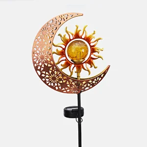 Landscape decoration metal stakes waterproof solar light