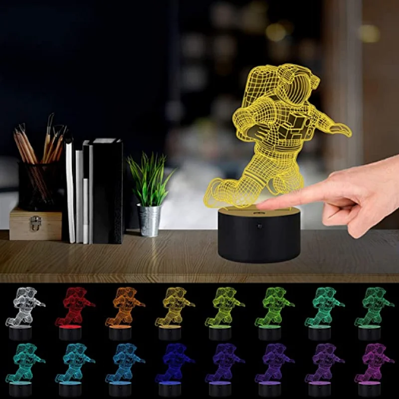 3D Astronaut illusion night light