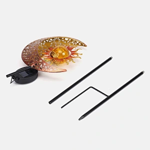 Landscape decoration metal stakes waterproof solar light