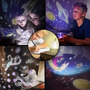 Star projector night light
