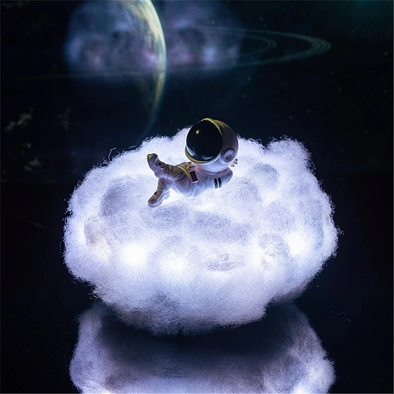 Creative astronaut LED colorful night light
