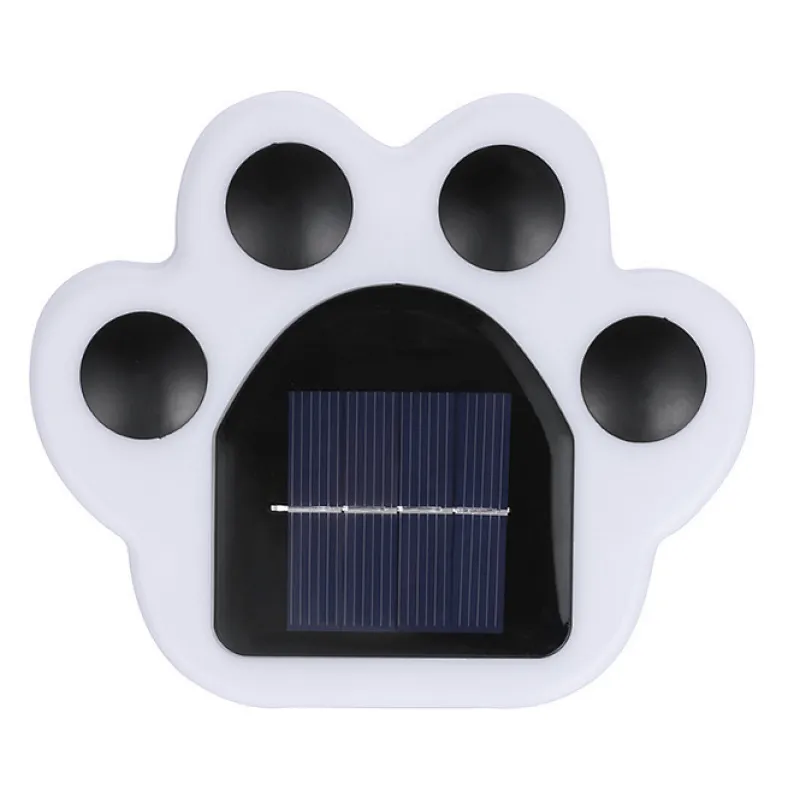 Decorative outdoor waterproof IP65 4 LED plug ground solar lights