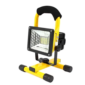 Portable outdoor rechargeable flood work light
