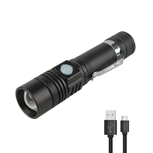 Zoomable pocket flashlight