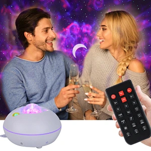 Party star projector for kids bedroom night light