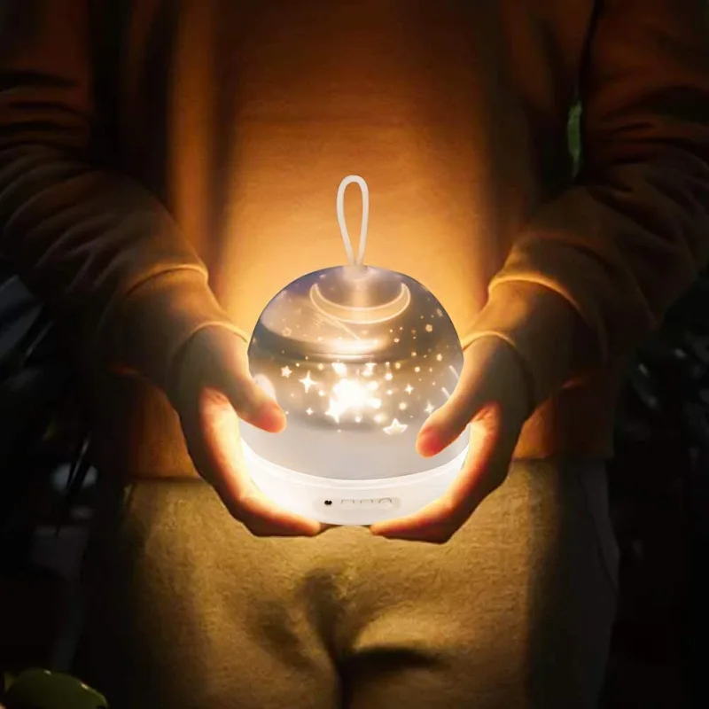 Star projector night light