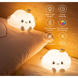 Cute cloud night light