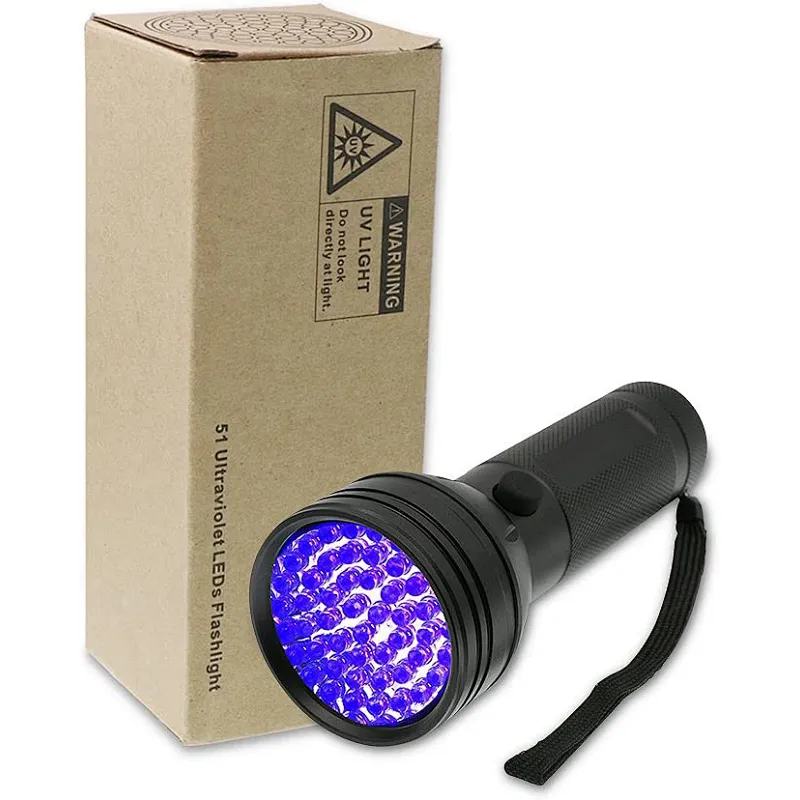 51 LED uv flashlight