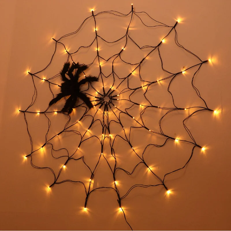 Spider battery light LED for decoration battery operated or USB remote control string lights