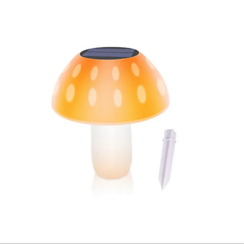 Home light landscape mushroom waterproof IP65 lawn LED garden solar plug ground lights