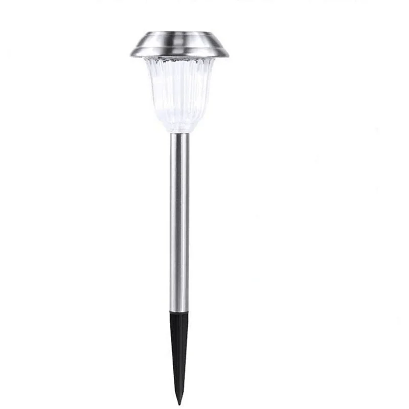 Decorative ground plug LED light outdoor pathway waterproof IP65 RGB solar garden lights