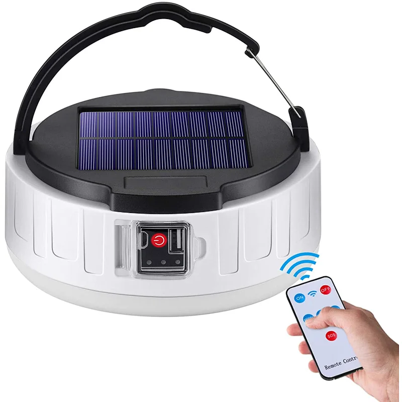 1000 Lumen rechargeable solar camping lantern