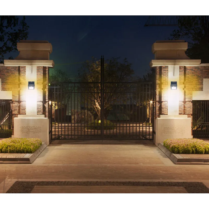 New design street lights outdoor 16 LED motion sensor wall waterproof IP65 solar light