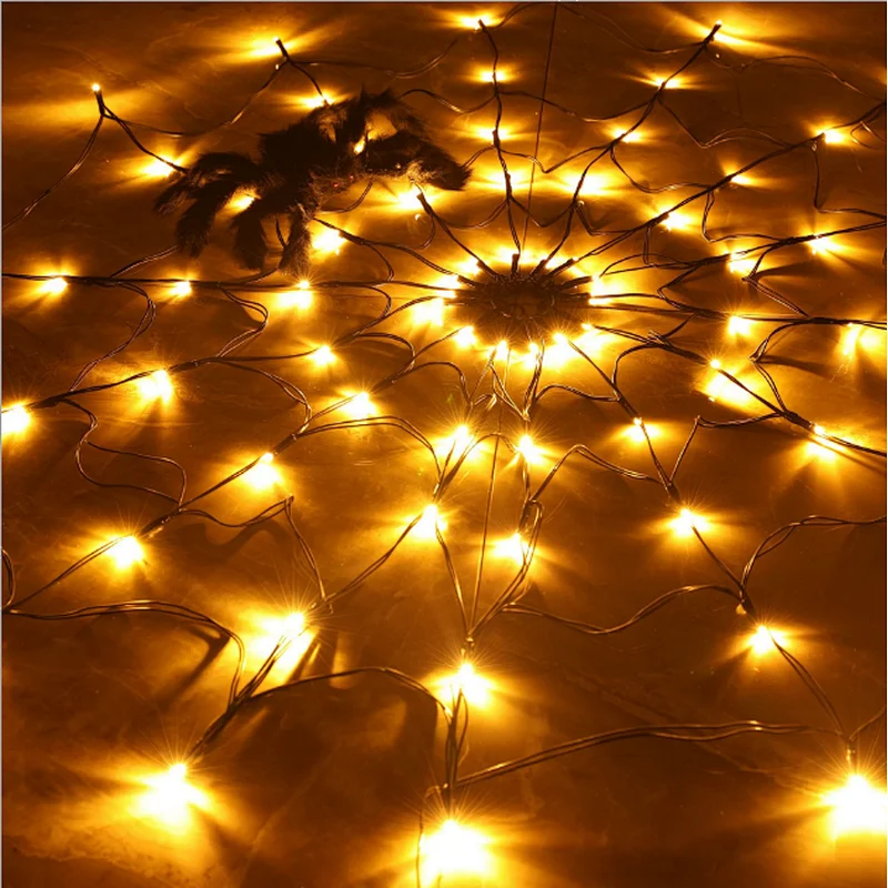 Spider battery light LED for decoration battery operated or USB remote control string lights