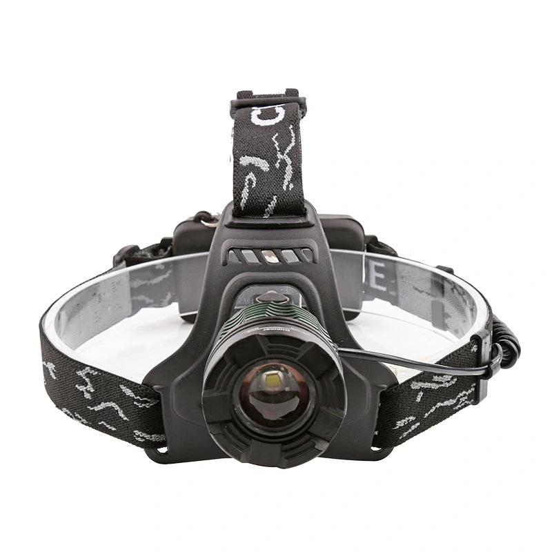 10W XML-T6 rechargeable led headlight 3 modes adjustable focus 1000 lumens headlamp