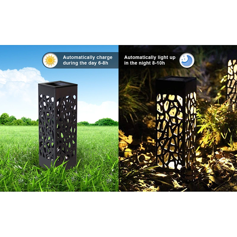 Modern light garden decorative solar powered charging ground lights
