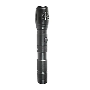 High quality tactical handheld 1000 lumens torch rechargeable powerful flashlight