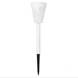 Hollow butterfly ground outdoor light waterproof IP65 LED garden panel solar lights