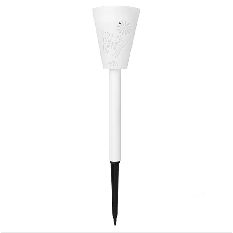 Hollow butterfly ground outdoor light waterproof IP65 LED garden panel solar lights