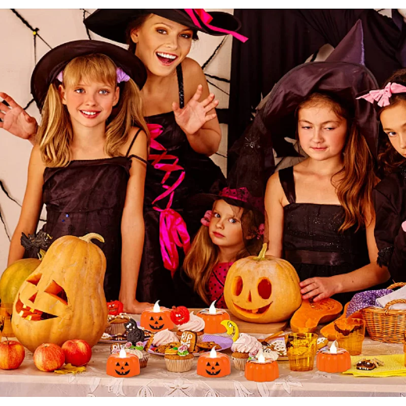 Halloween decoration mini LED pumpkin party night light