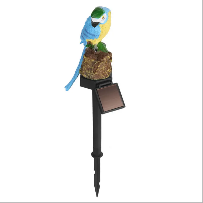 Waterproof IP65 parrot landscape yard solar light