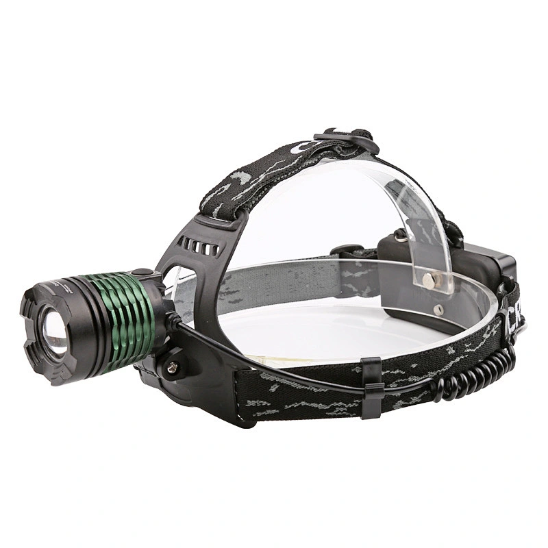 10W XML-T6 rechargeable led headlight 3 modes adjustable focus 1000 lumens headlamp
