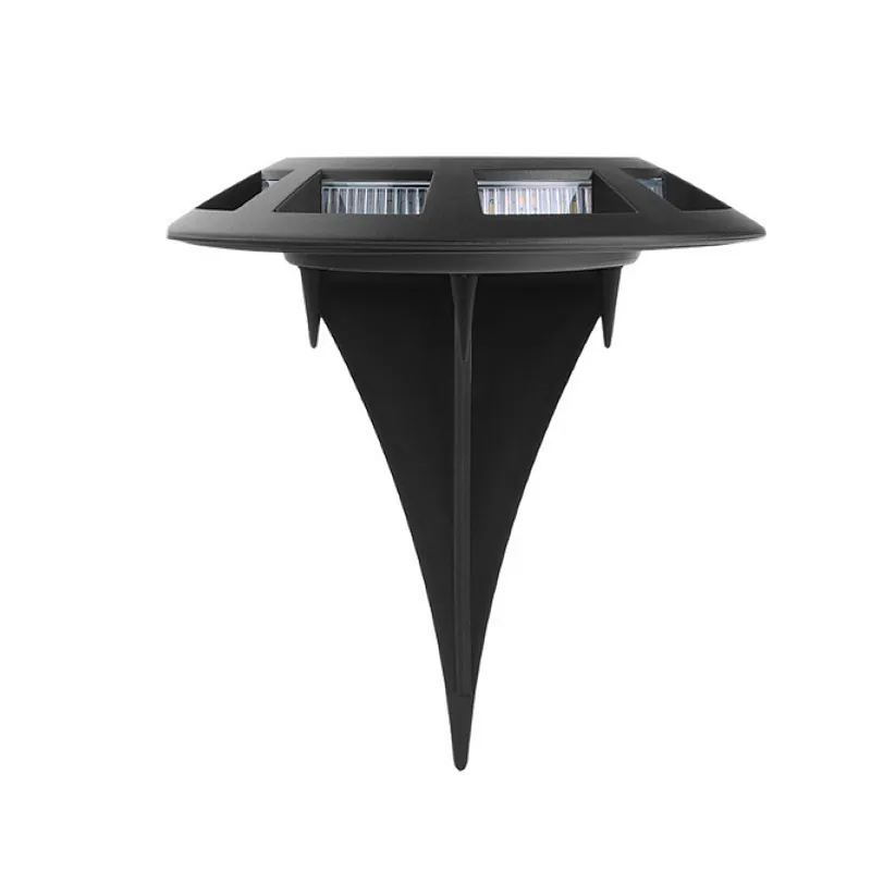 Outdoor garden round plug waterproof IP65 for garden decorative solar ground lights