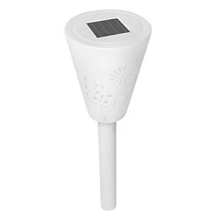 Hollow butterfly ground outdoor light waterproof IP65 LED garden panel solar lights