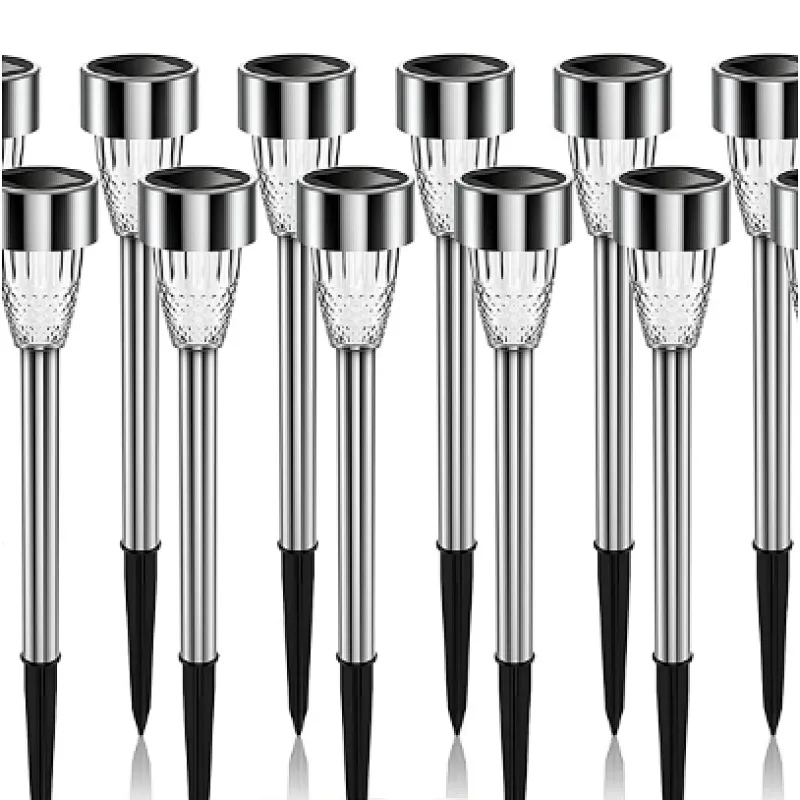 Decoration outdoor colored LED lights outdoor waterproof IP44 stake garden solar light