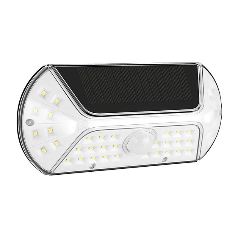 New design 40 LED wall garden lights motion sensor waterproof IP44 solar energy light