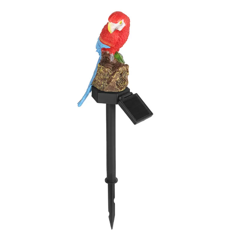 Waterproof IP65 parrot landscape yard solar light
