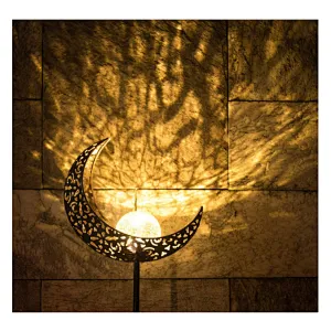 Backyard waterproof moon lamp decoration LED solar light