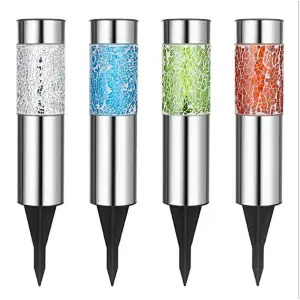 Wholesale high quality bollard garden pathway LED outdoor lawn waterproof IP65 solar pole light