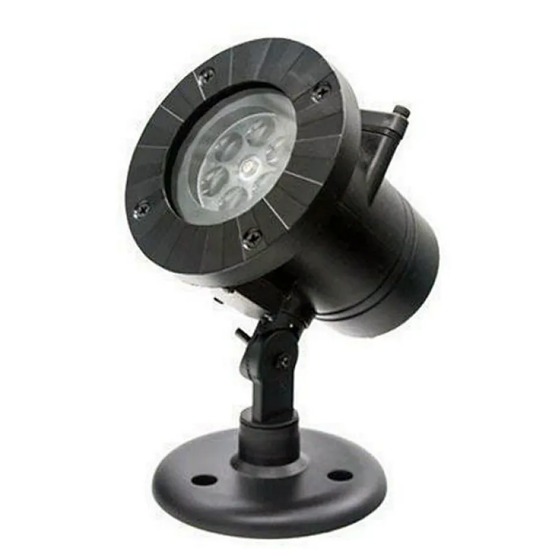 Christmas decorative night light outdoor 12 cards laser snowflake lawn projector LED lights