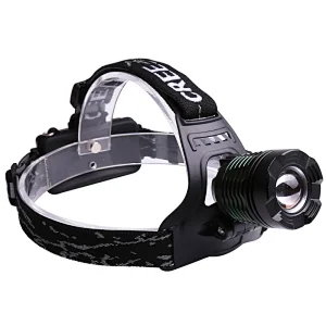10W XML-T6 rechargeable led headlight 3 modes adjustable focus 1000 lumens headlamp