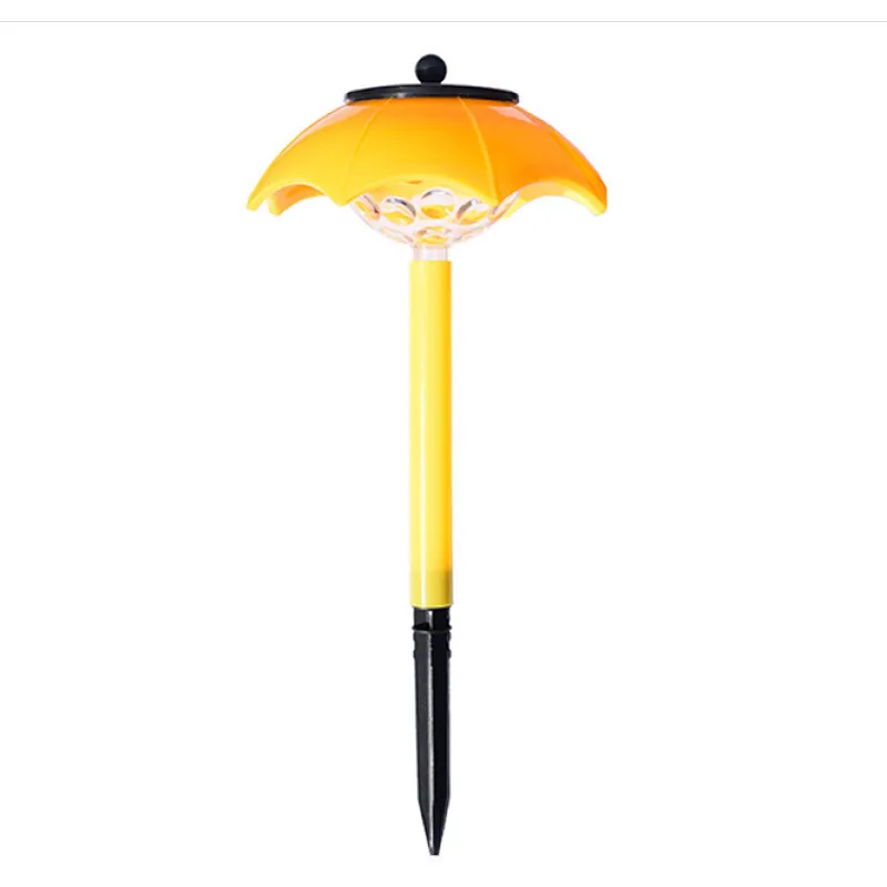 Outdoor landscape garden street LED umbrella courtyard solar light