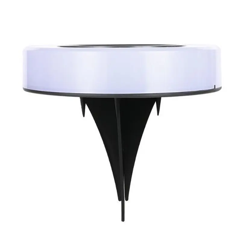 Outdoor waterproof IP65 backyard landscape lawn lamp buried 8 LED solar energy light