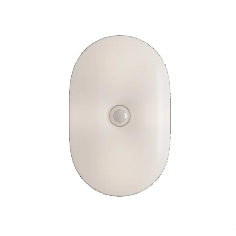 New design gift motion sensor baby room rechargeable hallway 3 color night light