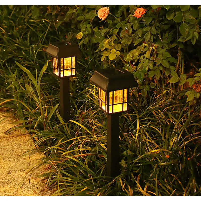 Decorative outdoor light LED street RGB landscape plug waterproof IP65 solar garden lights