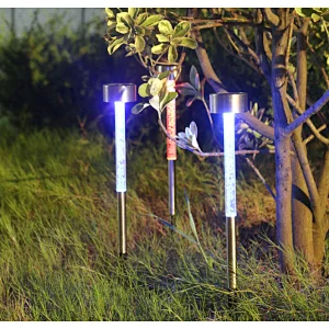 Creative garden LED light christmas lamp waterproof IP65 pathway solar powered lights
