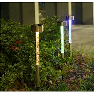 Creative garden LED light christmas lamp waterproof IP65 pathway solar powered lights