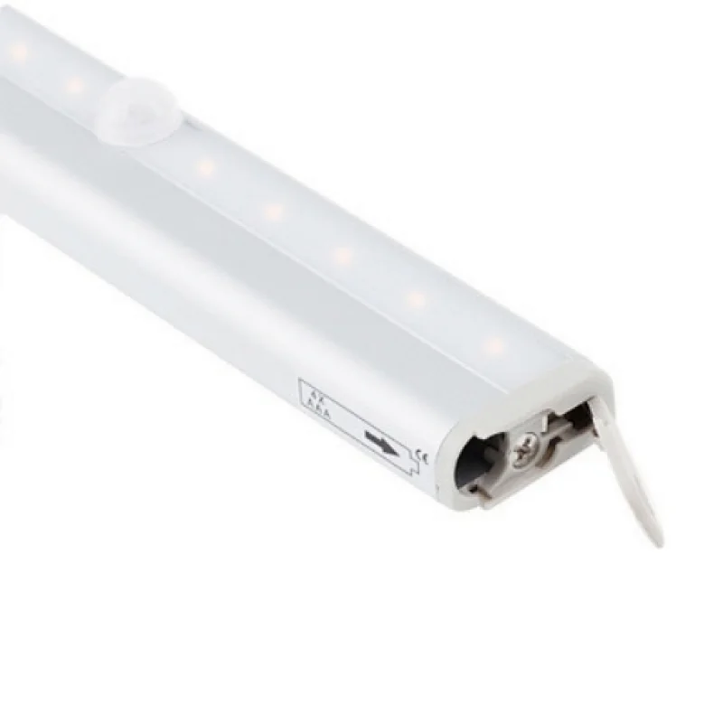 LED Rechargeable Motion Sensor Night Light with Stick-on Magnetic Strip for Closet Wardrobe Cabinet