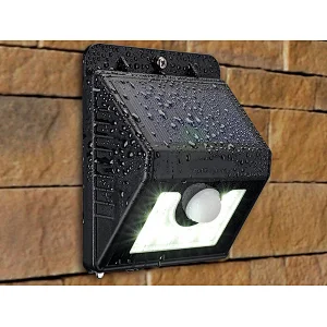 Waterproof IP65 8 LED for house outdoor LED wall lights motion sensor solar light