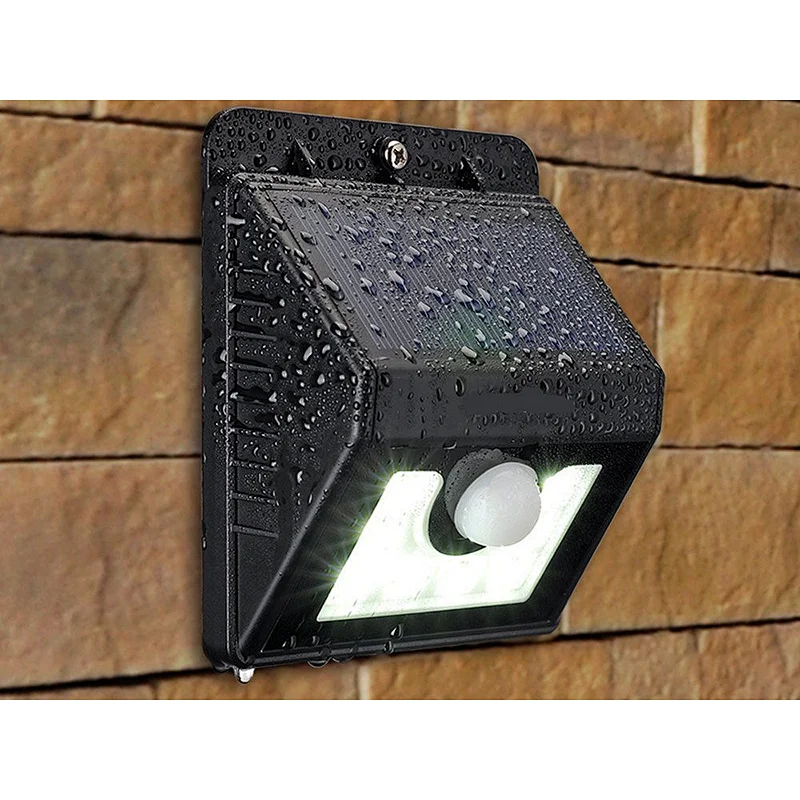 Waterproof IP65 8 LED for house outdoor LED wall lights motion sensor solar light
