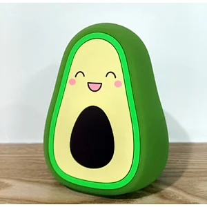 Best gift for kids USB rechargeable sensor green fruit avocado touch sensor-portable night light