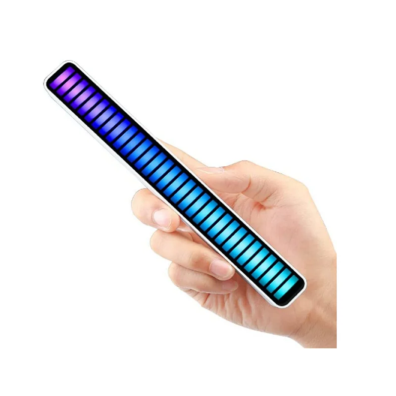 Colorful music rhythm night light custom club car 32 LED RGB type C sound control lights