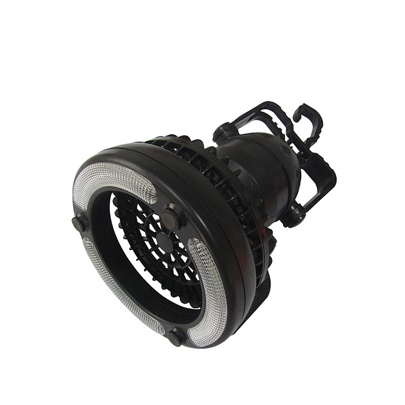 Camping ceiling fan battery led high lightness with hook portable 3500k lms lantern