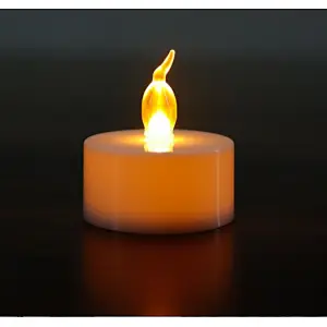 Multicolor 12pack wedding electric Christmas waterproof convenient battery LED candle tea light