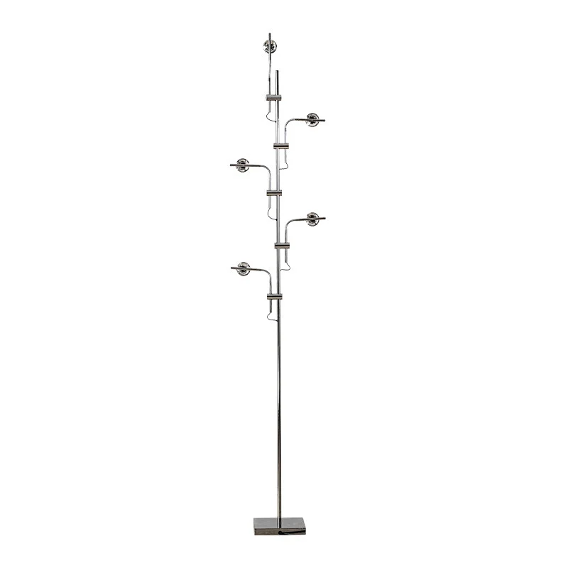 Modern style metal floor lamp LED simple triangle floor long stylish for bedroom living room