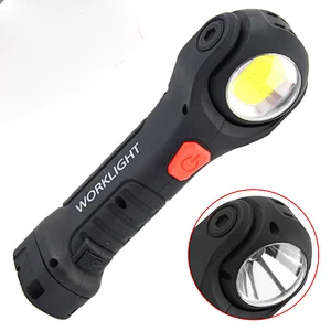 Flashlight remote working LED portable COB color 360 easy-taking emergency necessities work light